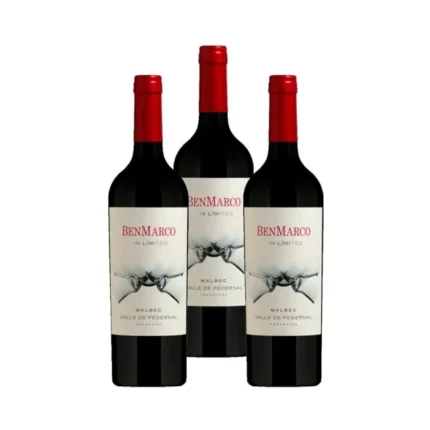 BENMARCO SIN LIMITE MALBEC PEDERNAL CAJA x 3u