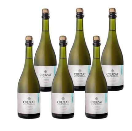 ESPUMANTE CRUZAT COSECHA TEMPRANA ROSE EXTRA BRUT CAJA X 6 UN