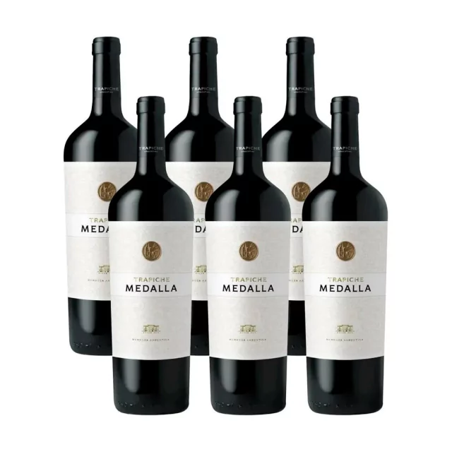 TRAPICHE MEDALLA MALBEC CAJA X 6 TRAPICHE MEDALLA MALBEC CAJA X 6 - Imagen 1