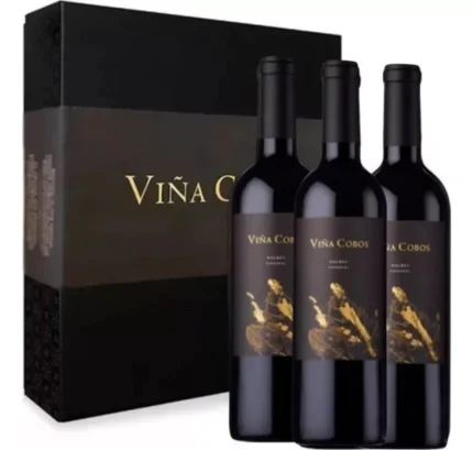 VI?A COBOS HOBBS ESTATE MALBEC CAJA X 3 UN